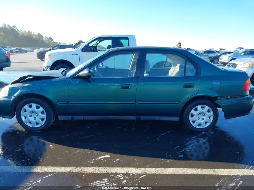 2000 Honda Civic Value Package VIN: 2HGEJ6612YH550539 Lot: 43489487