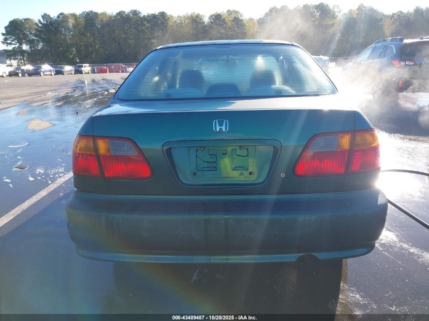 2000 Honda Civic Value Package VIN: 2HGEJ6612YH550539 Lot: 43489487