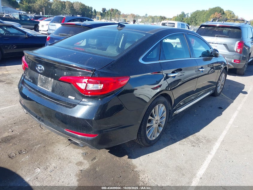 5NPE34AFXFH088204 2015 HYUNDAI SONATA photo no. 4