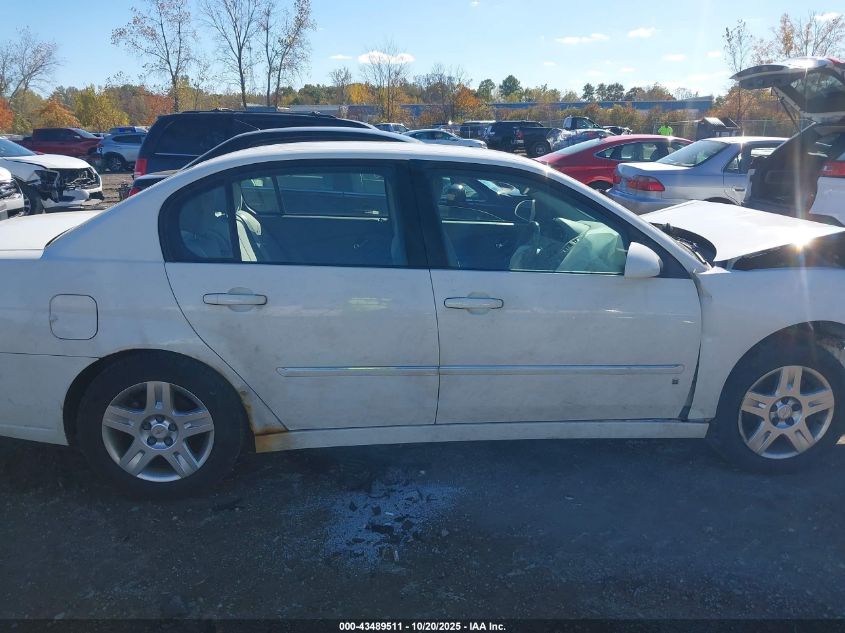 2006 Chevrolet Malibu Lt VIN: 1G1ZT53836F248481 Lot: 43489511