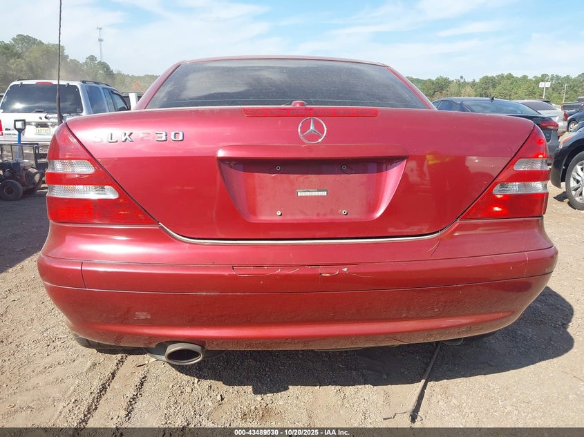 WDBKK49F31F203625 2001 MERCEDES-BENZ SLK-KLASSE photo no. 6