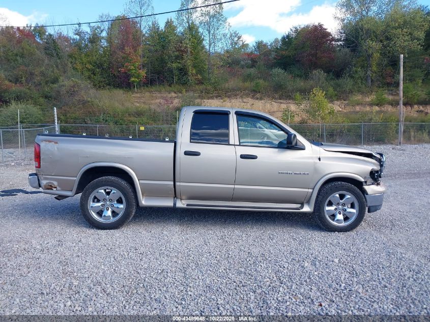 2005 Dodge Ram 1500 Slt/Laramie VIN: 1D7HU18D75S221715 Lot: 43489648