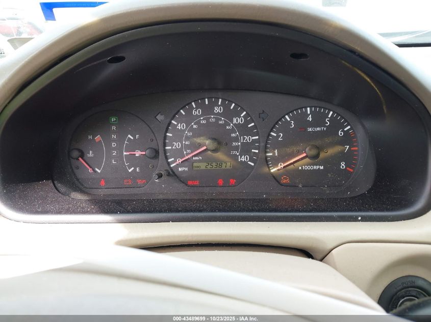 2000 Toyota Camry Solara Sle V6 VIN: 2T1CF22P9YC307928 Lot: 43489699