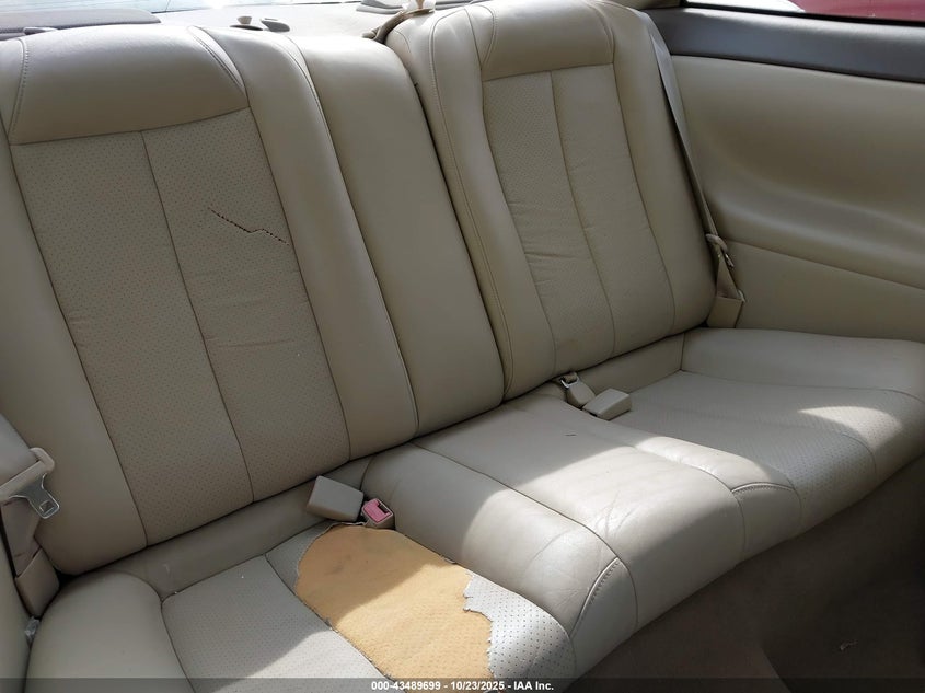 2000 Toyota Camry Solara Sle V6 VIN: 2T1CF22P9YC307928 Lot: 43489699