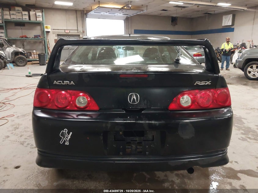 2006 Acura Rsx VIN: JH4DC54836S010765 Lot: 43489729