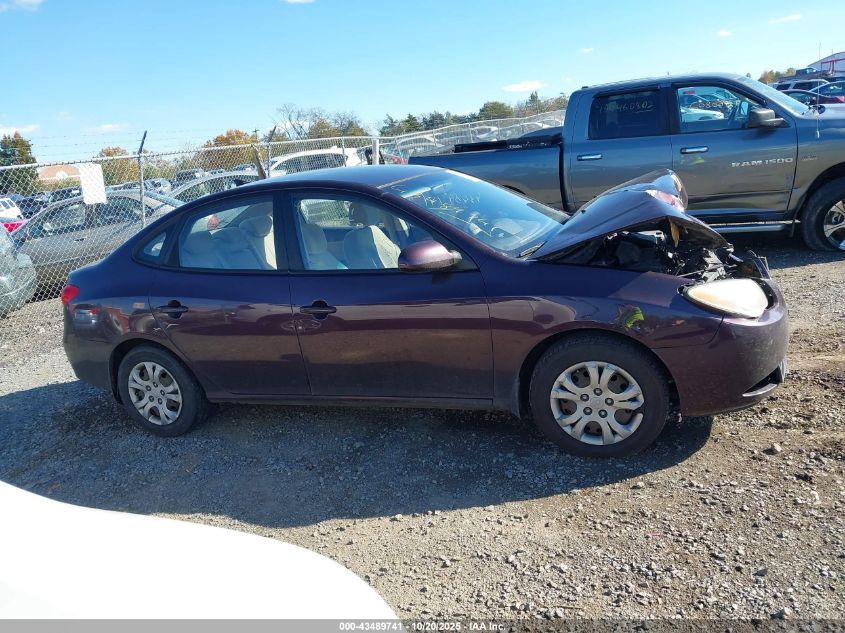 2009 Hyundai Elantra Gls VIN: KMHDU46D29U748337 Lot: 43489741