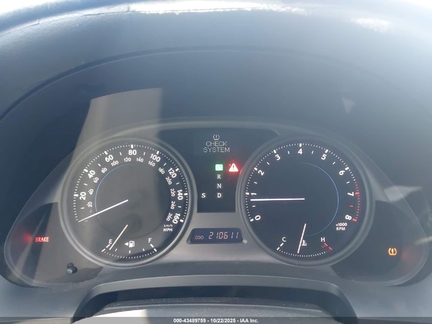 2007 Lexus Is 250 VIN: JTHBK262775049425 Lot: 43489759