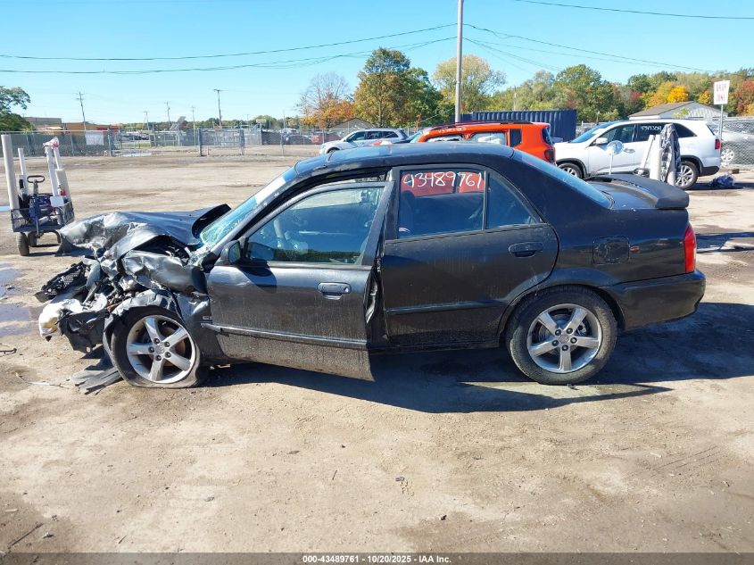 2002 Mazda Protege Dx/Es/Lx VIN: JM1BJ225721606483 Lot: 43489761