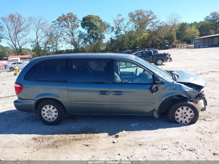 2007 Chrysler Town & Country Lx VIN: 2A4GP44R47R245307 Lot: 43489777