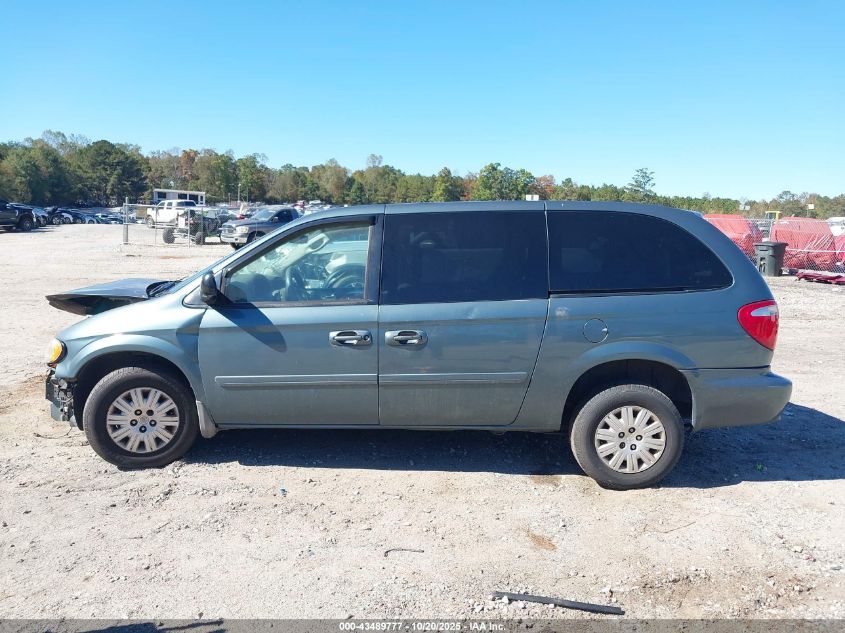 2007 Chrysler Town & Country Lx VIN: 2A4GP44R47R245307 Lot: 43489777