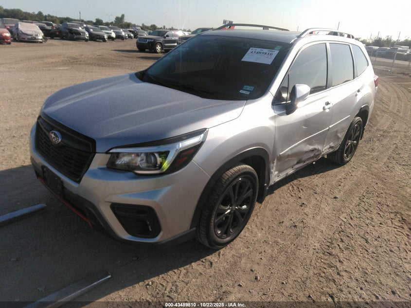 Vin: jf2skarc5lh409205, lot: 43984769, subaru forester sport 20202