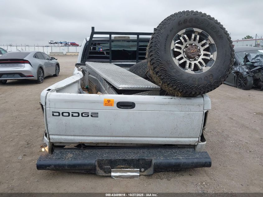 1999 Dodge Ram 2500 St VIN: 3B7KF2367XG144041 Lot: 43489816