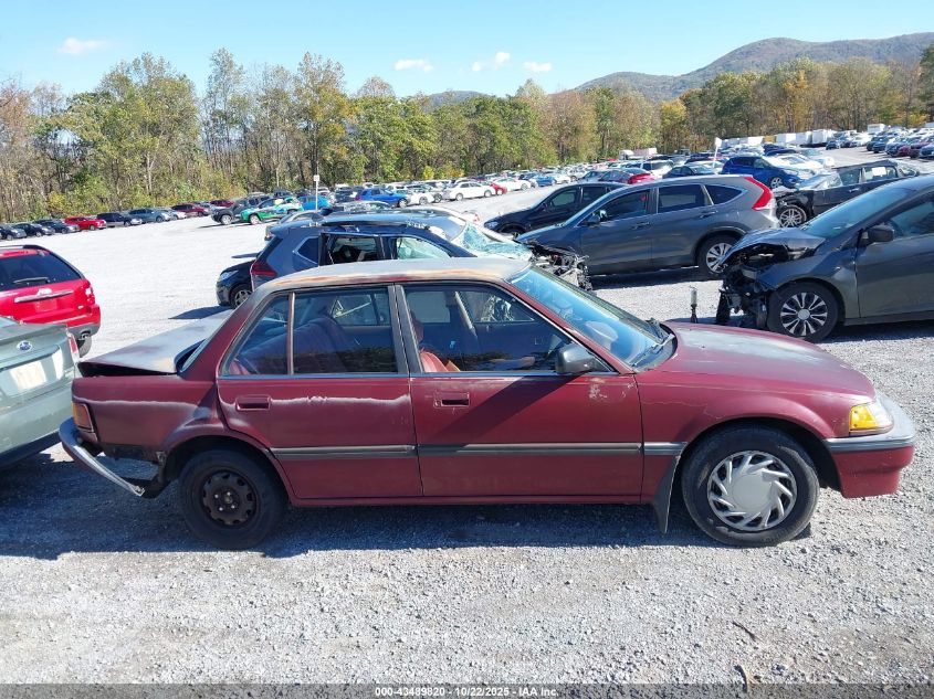 1989 Honda Accord VIN: 1HGED36SAA19247 Lot: 43489820