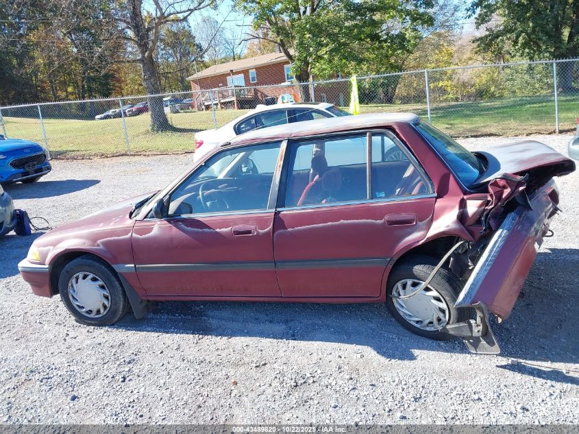 1989 Honda Accord VIN: 1HGED36SAA19247 Lot: 43489820