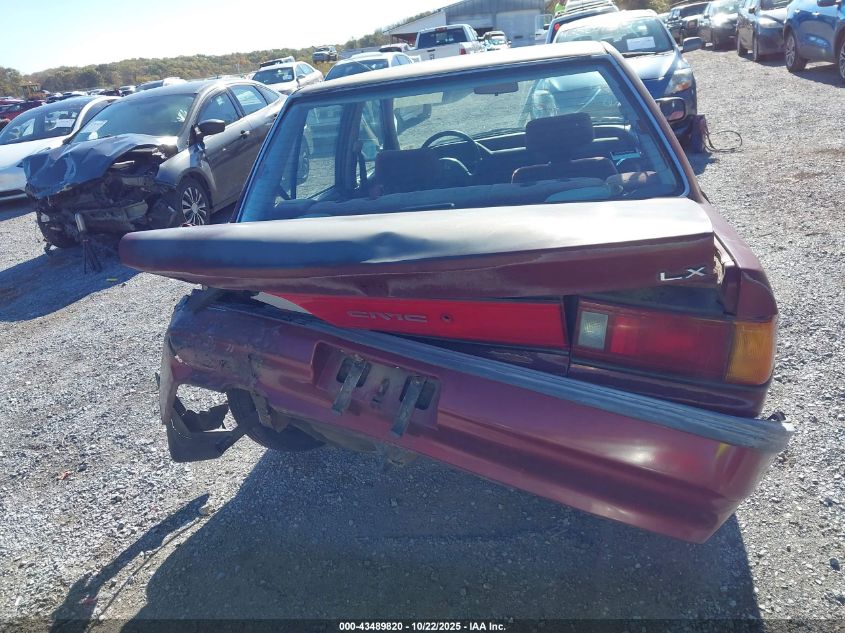 1989 Honda Accord VIN: 1HGED36SAA19247 Lot: 43489820