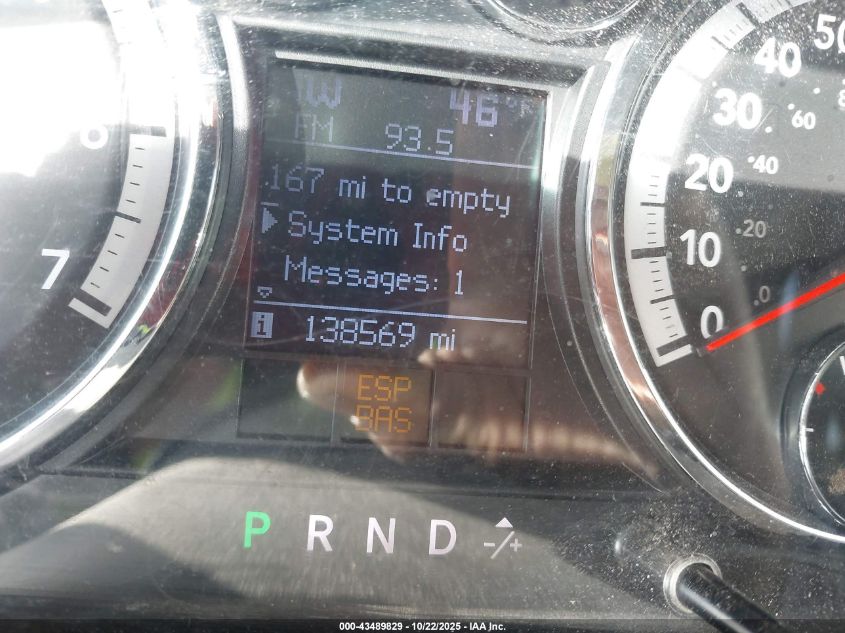 2009 Dodge Ram 1500 Slt/Sport/Trx VIN: 1D3HV13T79J524681 Lot: 43489829