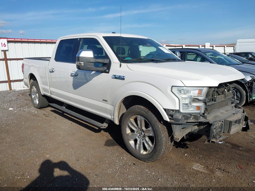 2016 FORD F-150 PLATINUM - 1FTFW1EGXGFA14922
