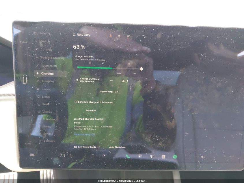 2022 Tesla Model S Plaid Tri Motor All-Wheel Drive VIN: 5YJSA1E67NF479549 Lot: 43489953