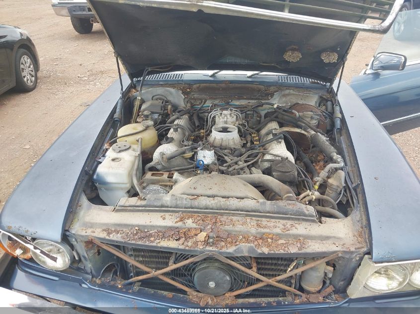 1980 Mercedes-Benz 450 VIN: 10702412030750 Lot: 43489966