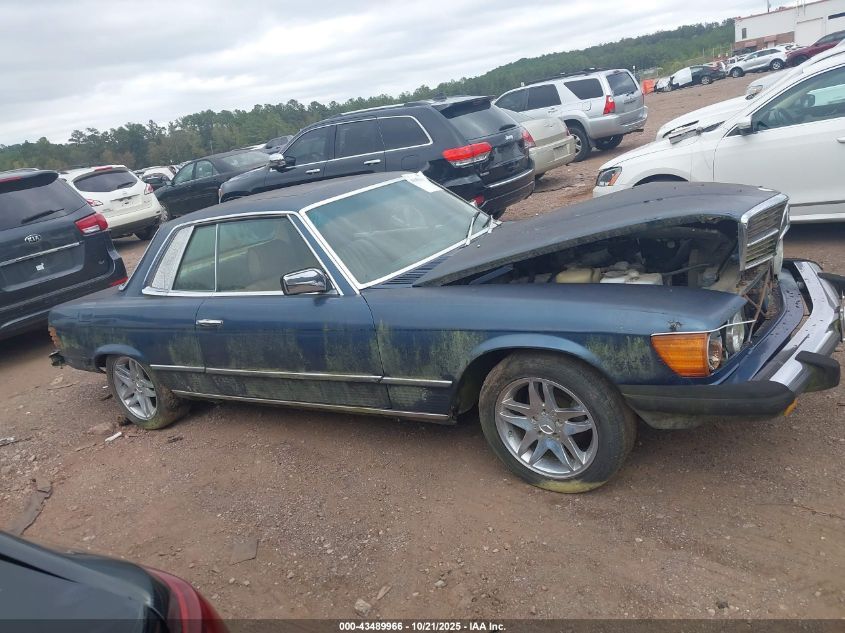 1980 Mercedes-Benz 450 VIN: 10702412030750 Lot: 43489966