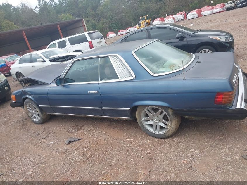 1980 Mercedes-Benz 450 VIN: 10702412030750 Lot: 43489966