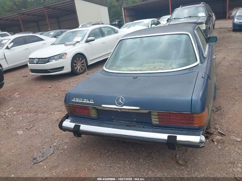 1980 Mercedes-Benz 450 VIN: 10702412030750 Lot: 43489966