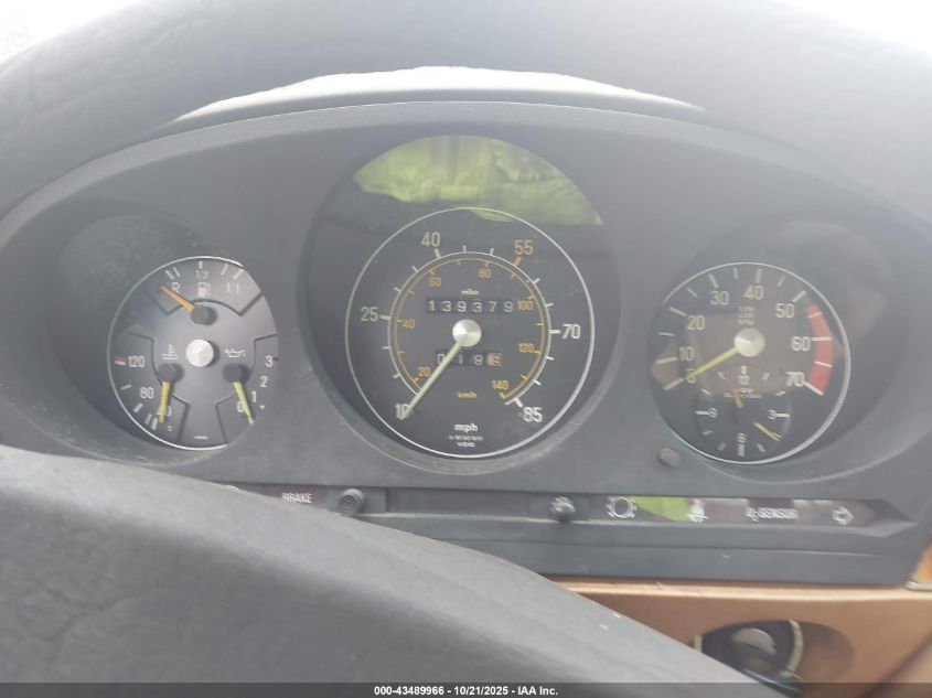 1980 Mercedes-Benz 450 VIN: 10702412030750 Lot: 43489966