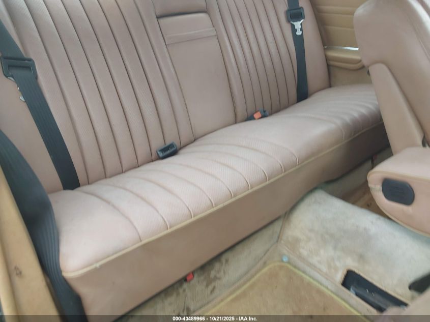 1980 Mercedes-Benz 450 VIN: 10702412030750 Lot: 43489966