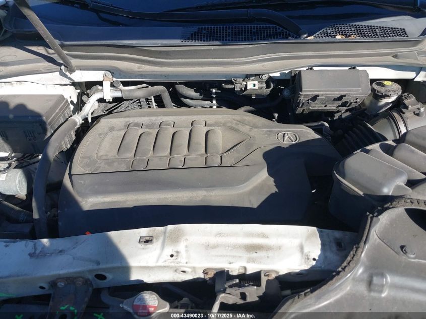 2014 Acura Mdx VIN: 5FRYD4H22EB025221 Lot: 43490023
