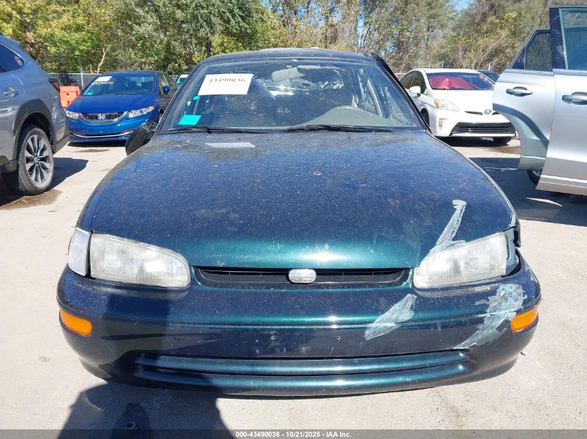 1997 Geo Prizm Lsi VIN: 1Y1SK5288VZ402754 Lot: 43490036