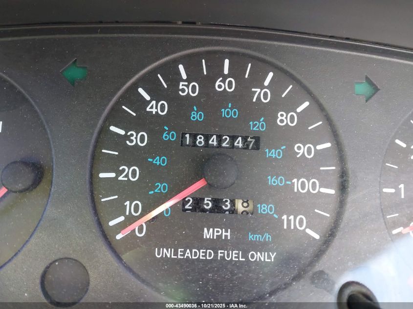 1997 Geo Prizm Lsi VIN: 1Y1SK5288VZ402754 Lot: 43490036