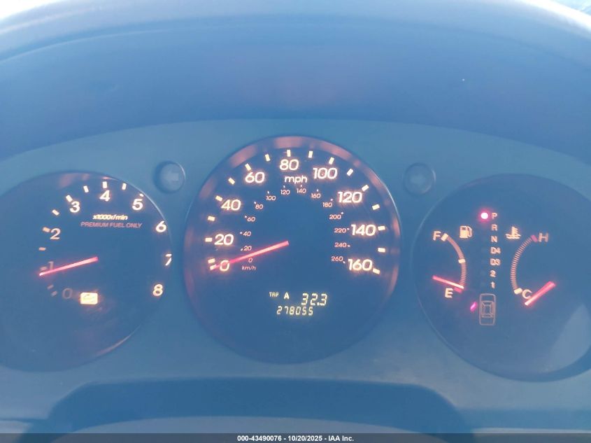 2000 Acura Rl 3.5 VIN: JH4KA9663YC013517 Lot: 43490076