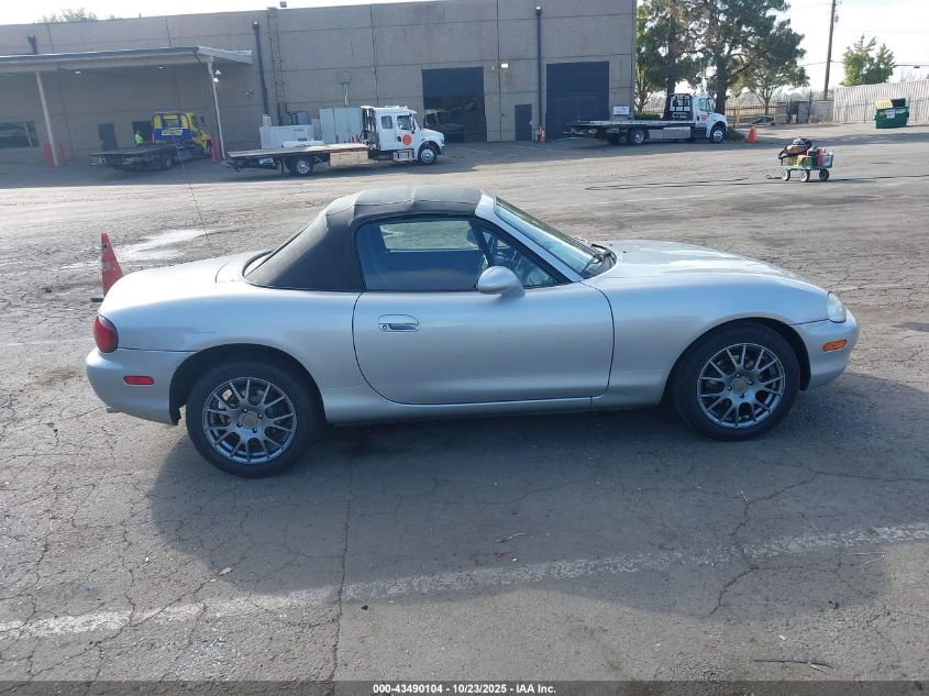 1999 Mazda Mx-5 Miata Leather Pkg/Popular Equipment Pkg/Sports Pkg/Touring Pkg VIN: JM1NB3530X0102896 Lot: 43490104