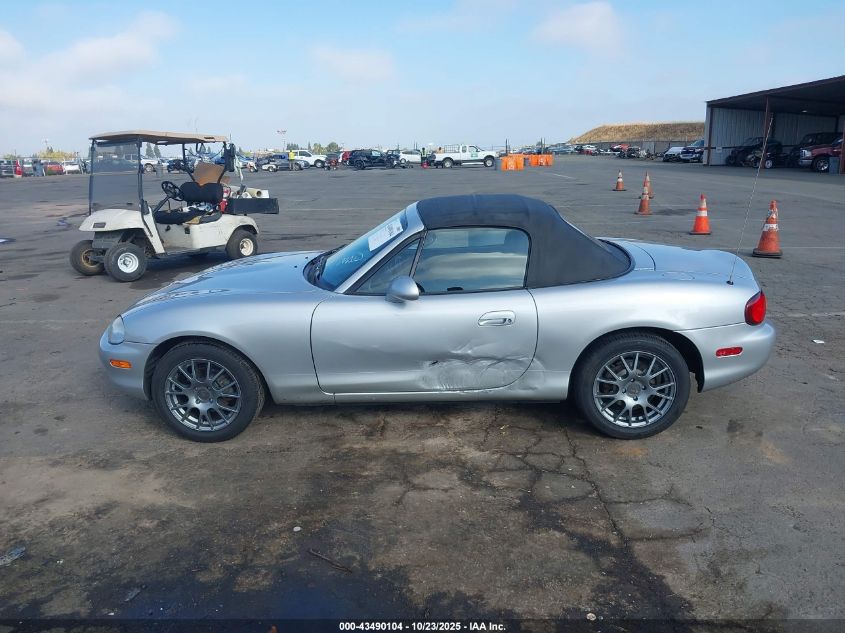 1999 Mazda Mx-5 Miata Leather Pkg/Popular Equipment Pkg/Sports Pkg/Touring Pkg VIN: JM1NB3530X0102896 Lot: 43490104