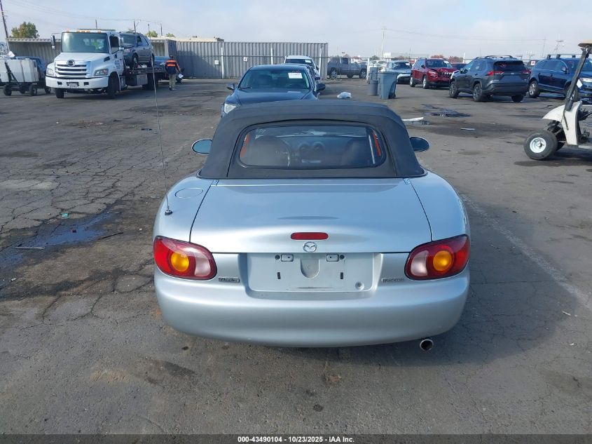 1999 Mazda Mx-5 Miata Leather Pkg/Popular Equipment Pkg/Sports Pkg/Touring Pkg VIN: JM1NB3530X0102896 Lot: 43490104