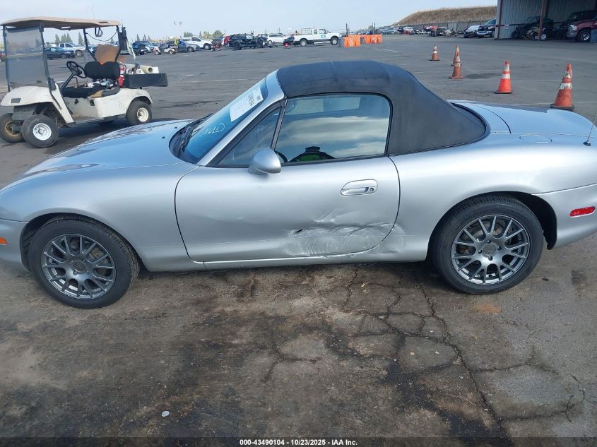1999 Mazda Mx-5 Miata Leather Pkg/Popular Equipment Pkg/Sports Pkg/Touring Pkg VIN: JM1NB3530X0102896 Lot: 43490104