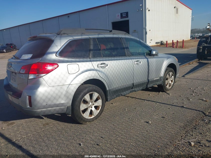 Vin: 4s4brccc2c1222667, lot: 43985101, subaru outback 2.5i premium 20124