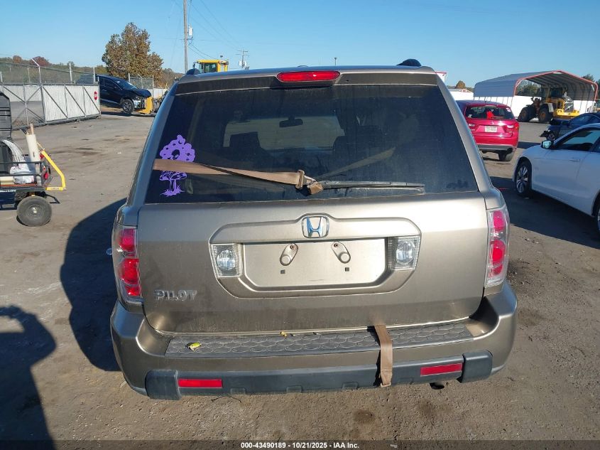 2008 Honda Pilot Vp VIN: 5FNYF28248B003581 Lot: 43490189