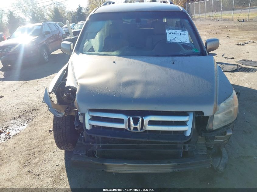 2008 Honda Pilot Vp VIN: 5FNYF28248B003581 Lot: 43490189