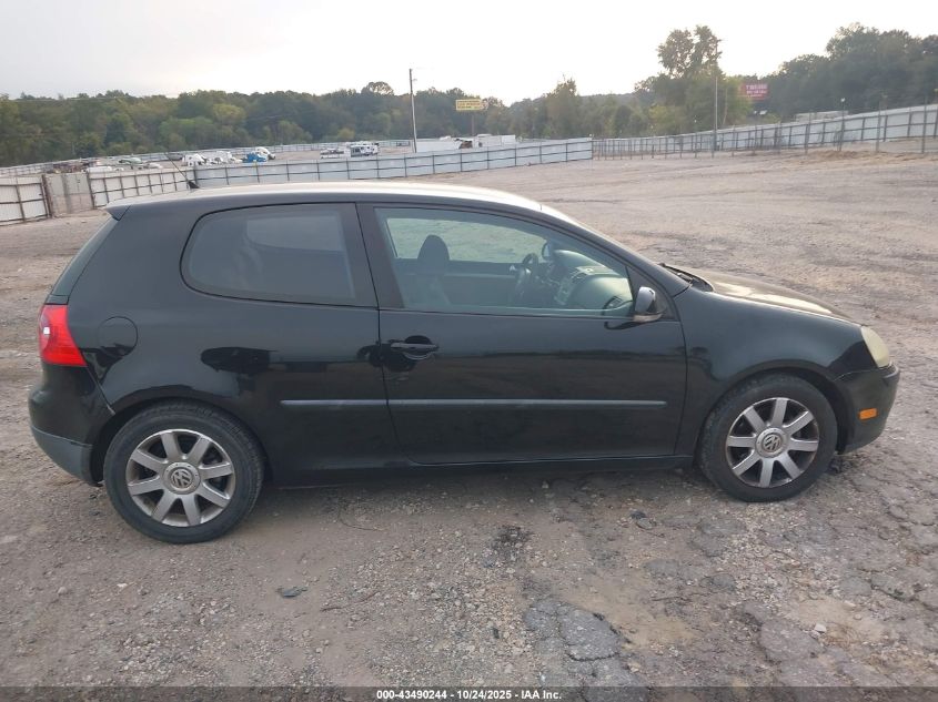 2008 Volkswagen Rabbit S VIN: WVWBA71K28W309976 Lot: 43490244