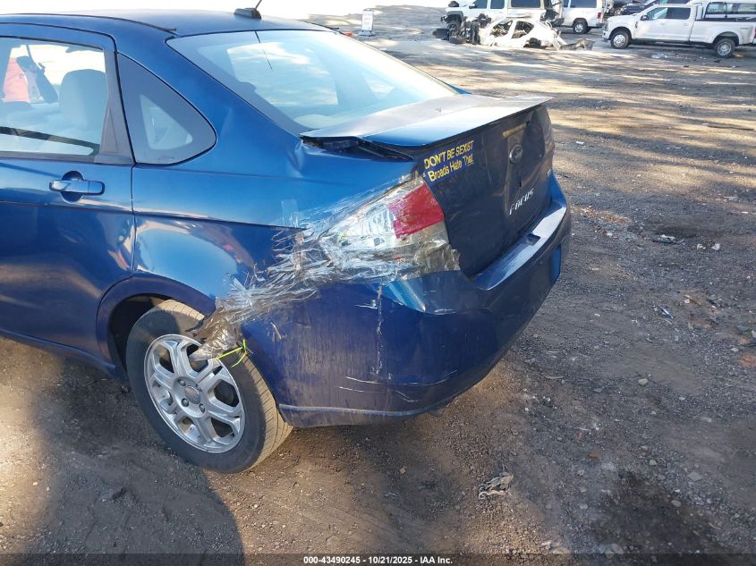 2008 Ford Focus Se/Ses VIN: 1FAHP35N18W255727 Lot: 43490245