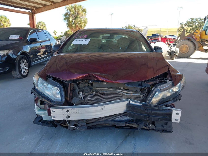 2013 HONDA CIVIC LX 19XFB2F50DE289459