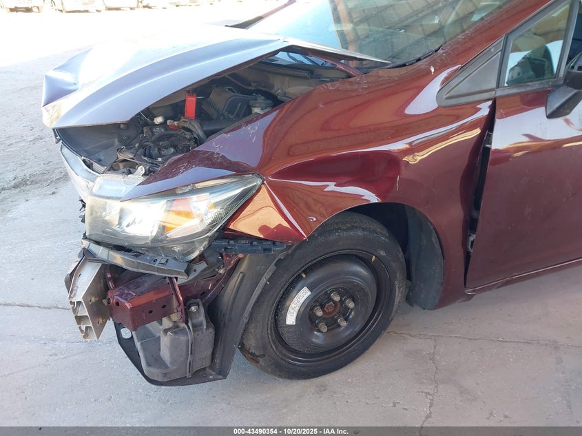 2013 HONDA CIVIC LX 19XFB2F50DE289459