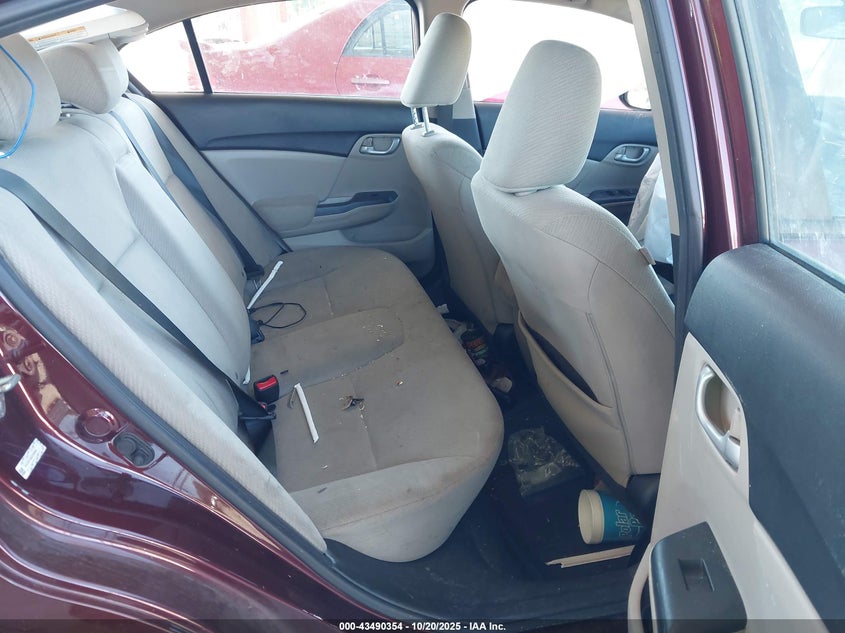 2013 HONDA CIVIC LX 19XFB2F50DE289459