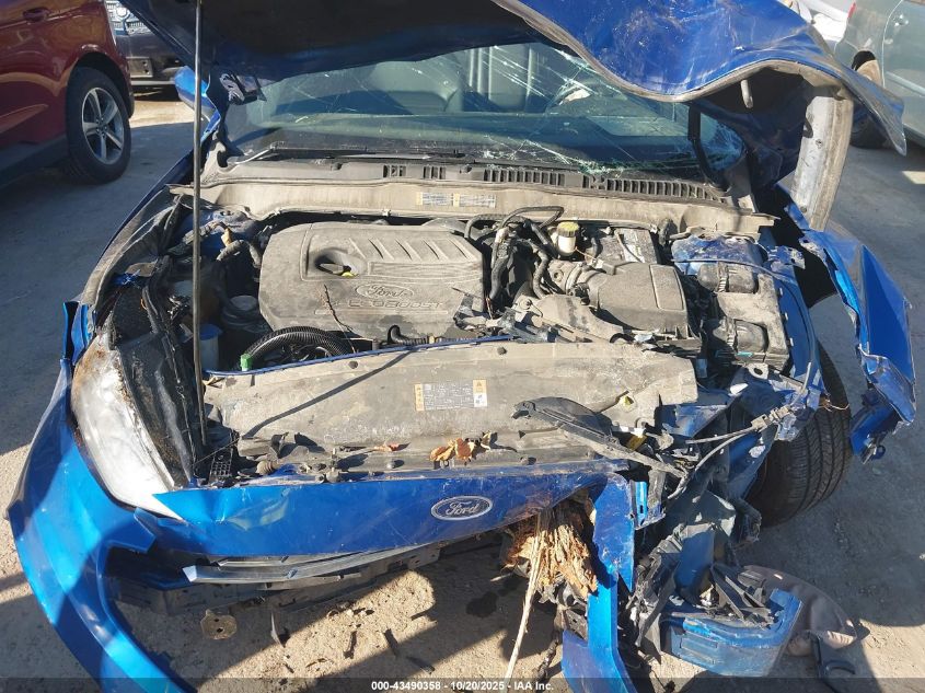 2017 Ford Fusion Se VIN: 3FA6P0HD6HR387457 Lot: 43490358