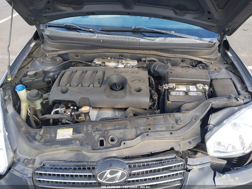 KMHCN46C39U302956 2009 HYUNDAI ACCENT photo no. 10