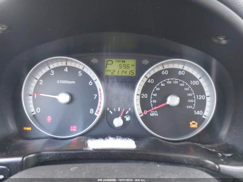 KMHCN46C39U302956 2009 HYUNDAI ACCENT photo no. 7