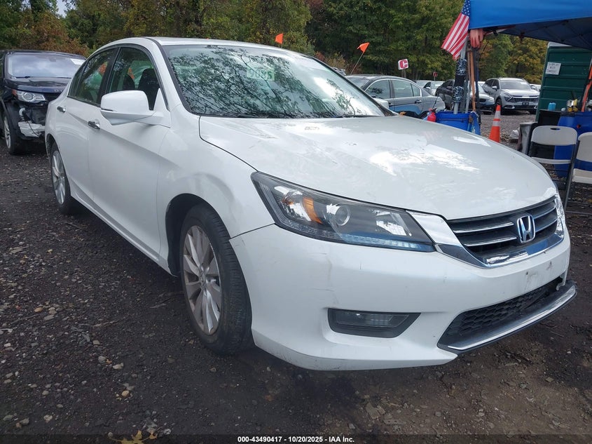 1HGCR2F73FA256866 2015 Honda Accord Ex auction photo 1
