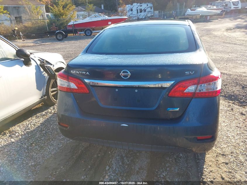 2014 Nissan Sentra Sv VIN: 3N1AB7AP1EL675436 Lot: 43490457