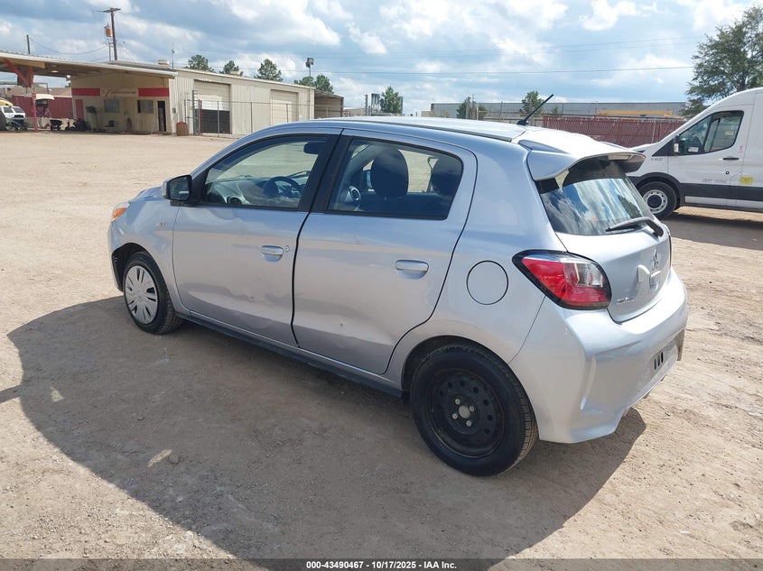 VIN ML32AUHJ7NH009722 2022 MITSUBISHI MIRAGE ES/LE